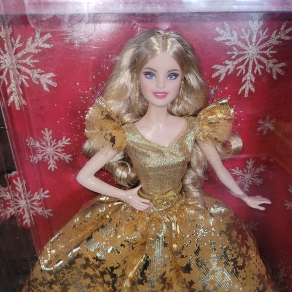Barbie 2020 Holiday Blonde Barbie, Open Box - Picture 4 of 17